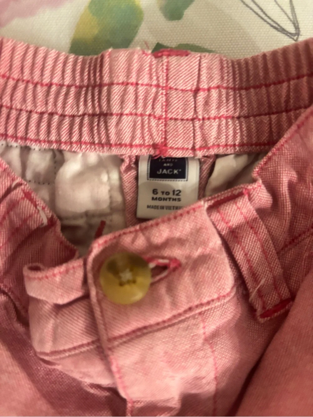 Kids / Boys Pink Cotton Casual Shorts